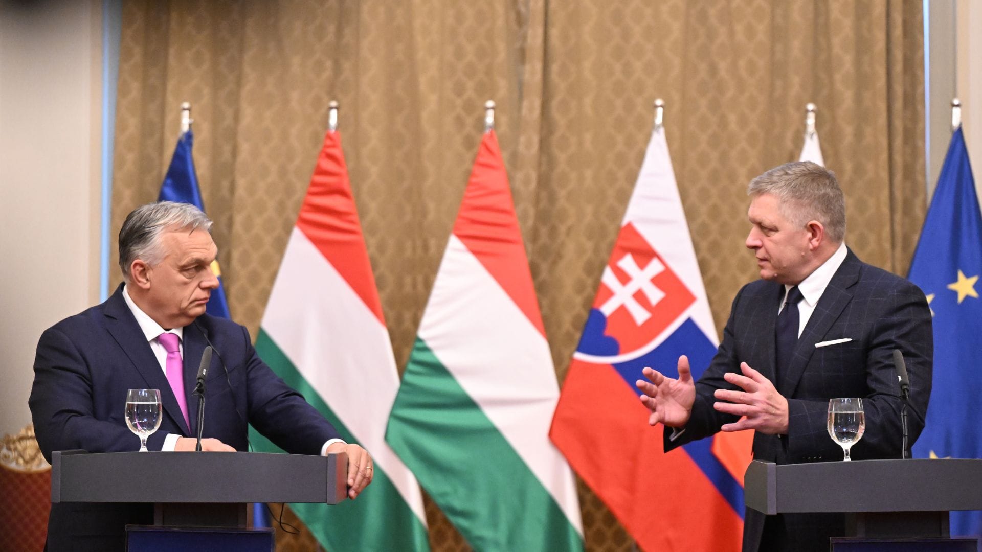 Robert Fico a Viktor Orbán