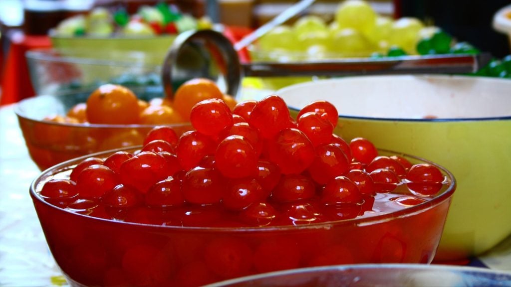 Kandizované čerešne