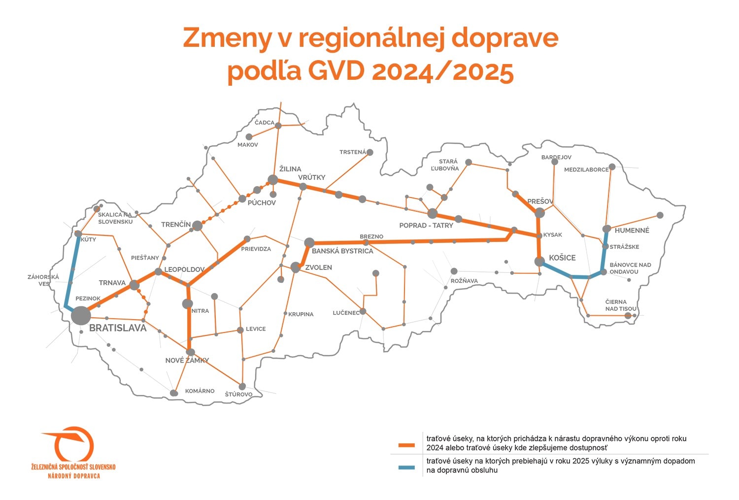Zmeny v regionálnej doprave podľa GVD 2024 2025 (2)