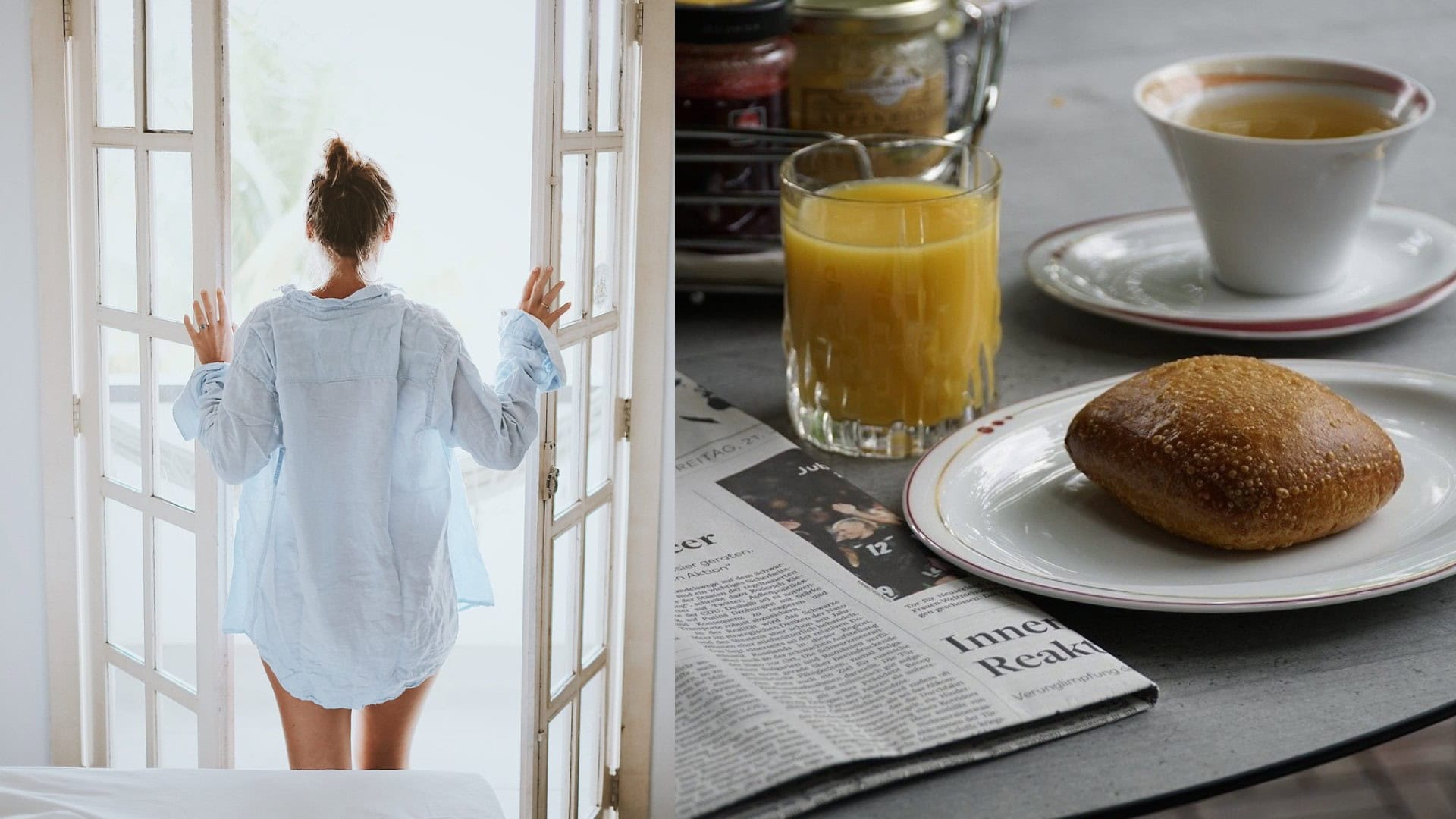 na snímke je ráno, produktivita, rutina