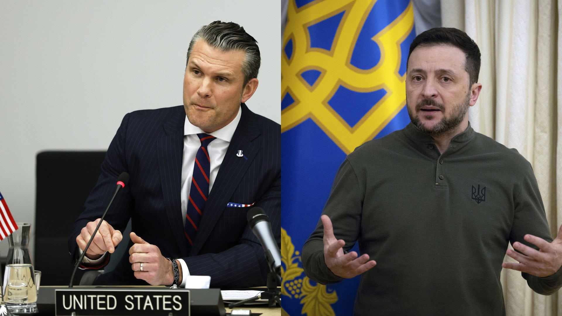 Hegseth, Zelenskyj