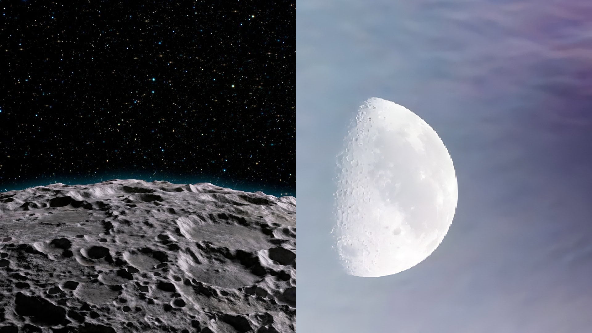 mesiac, Mare Orientale