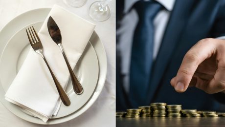 napkins, servítky, servítka, servírovanie, businessman, muž, peniaze, biznis