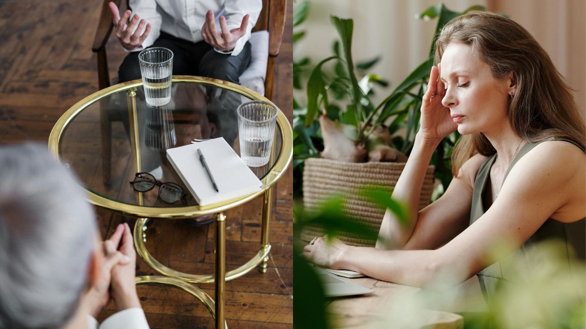 terapia, žena, bolesť hlavy, pamäť