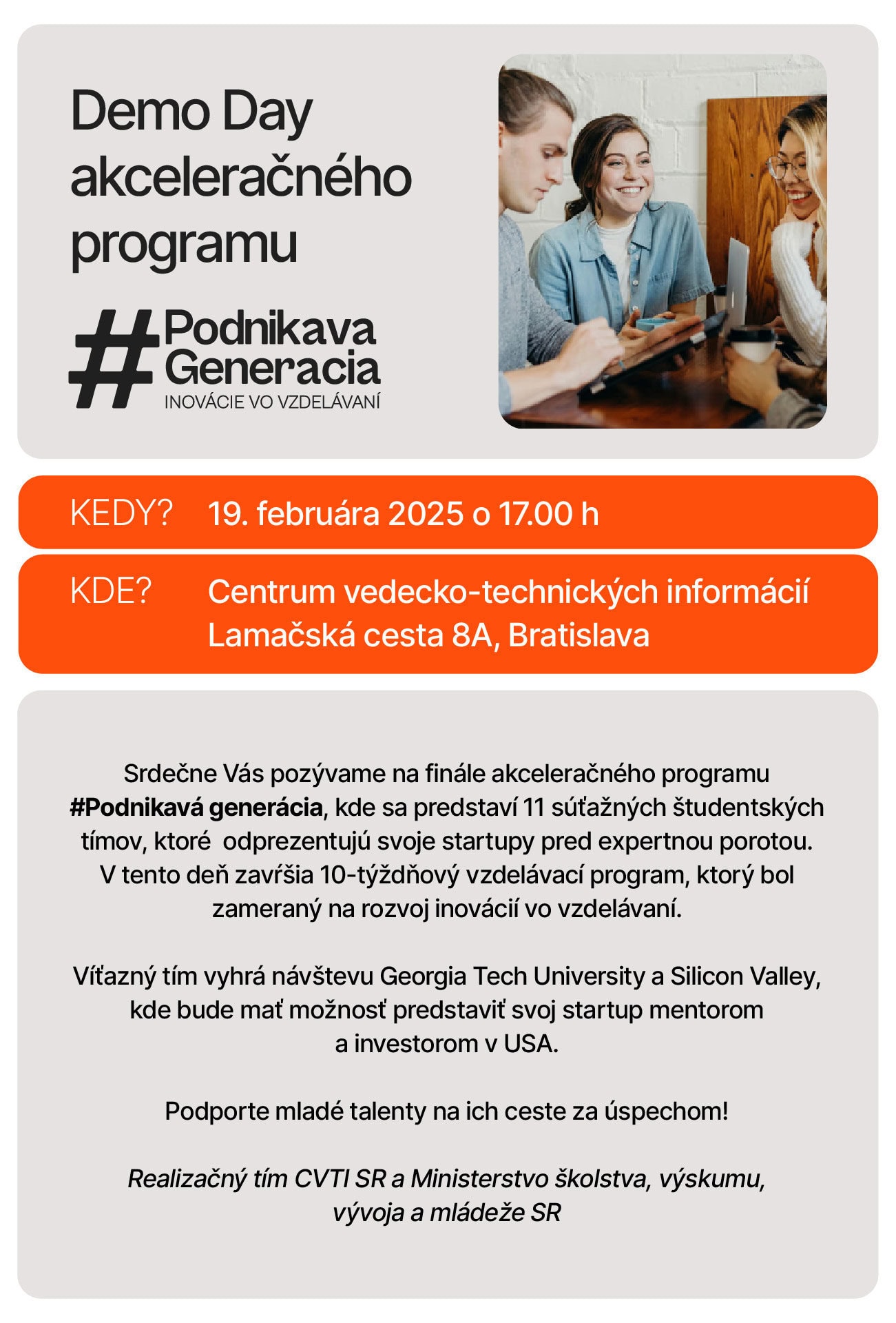 Pozvánka_Podnikavá_generácia_Demo_day