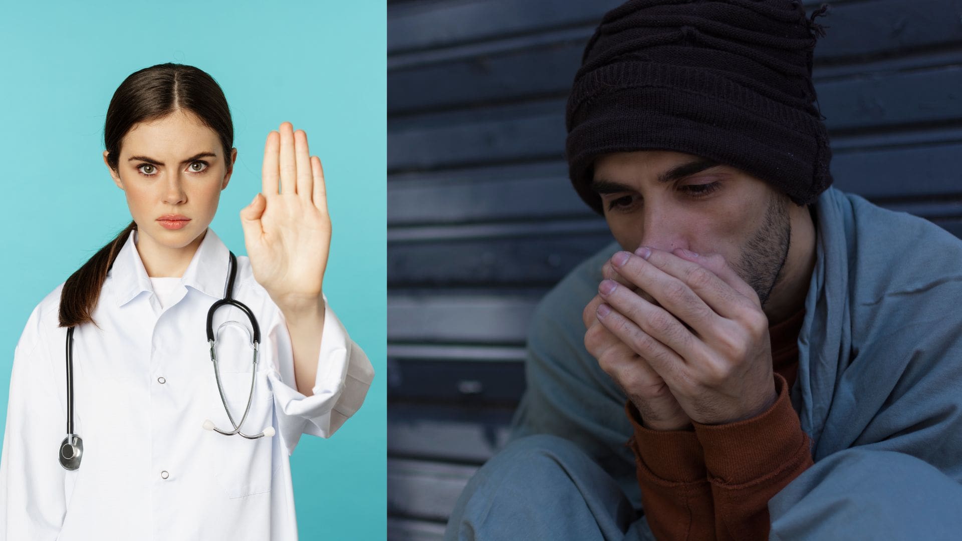 látka, hrozba, závislosť