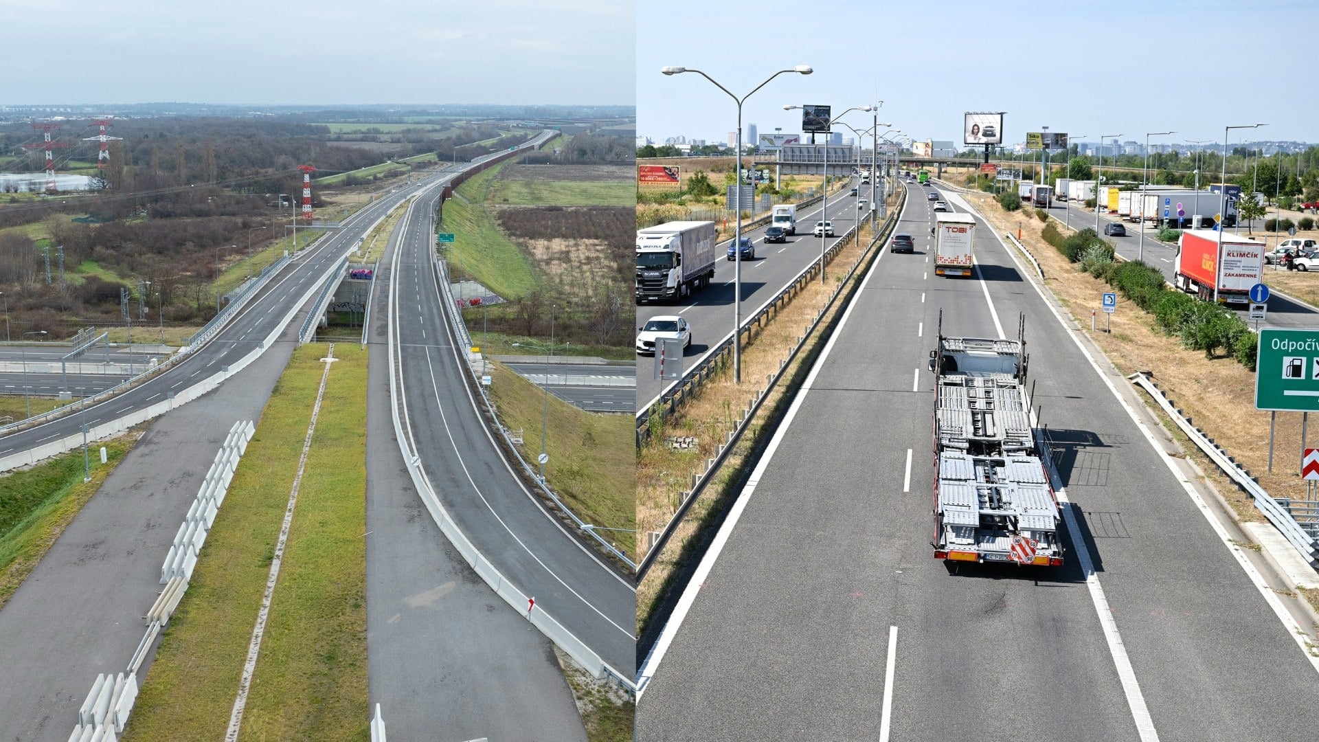 diaľnica, nový komplex