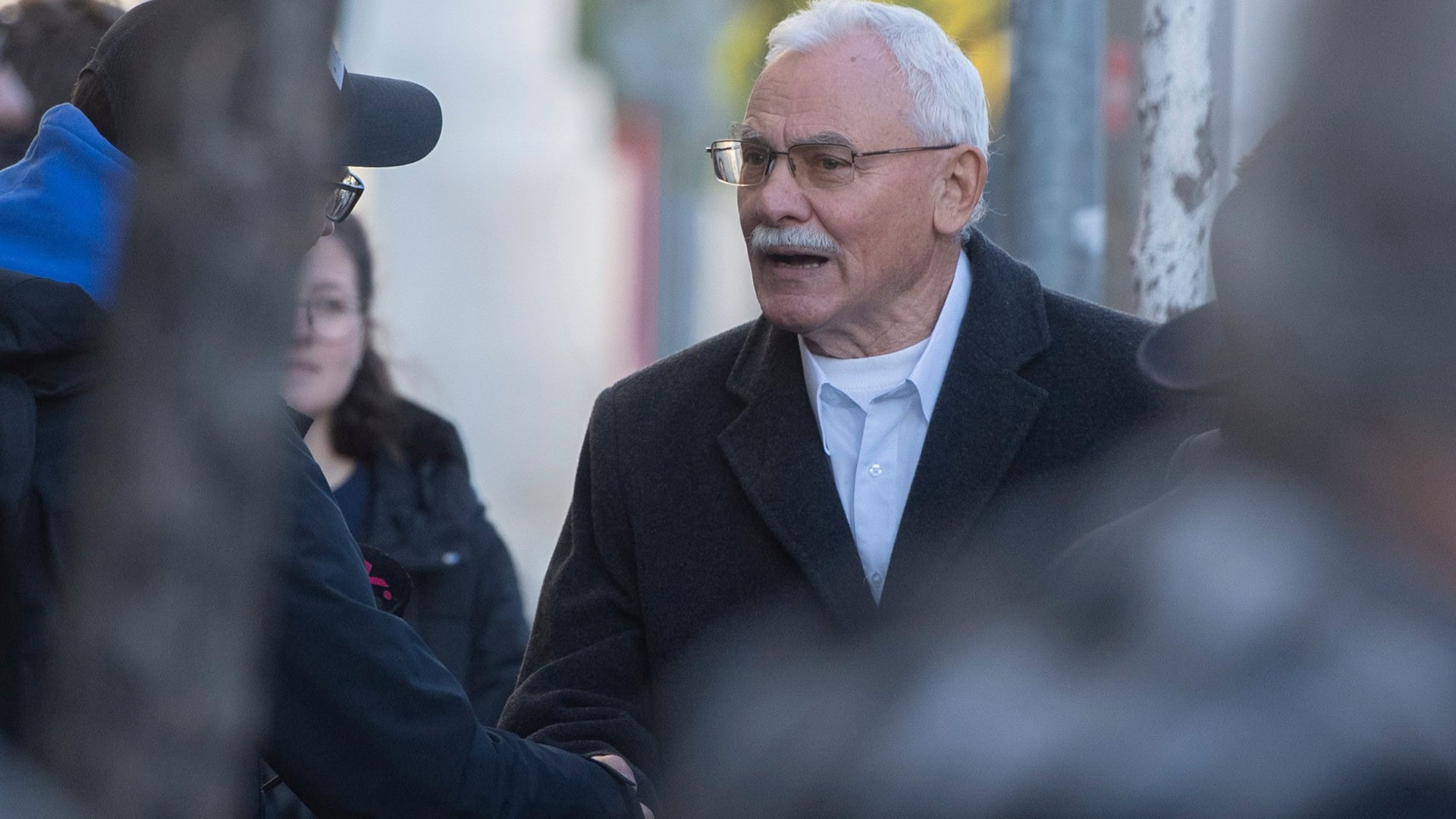 Na snímke bývalý poslanec NR SR za HZDS Ján Cuper počas spomienkového podujatia v Bratislave v piatok 25. novembra 2022