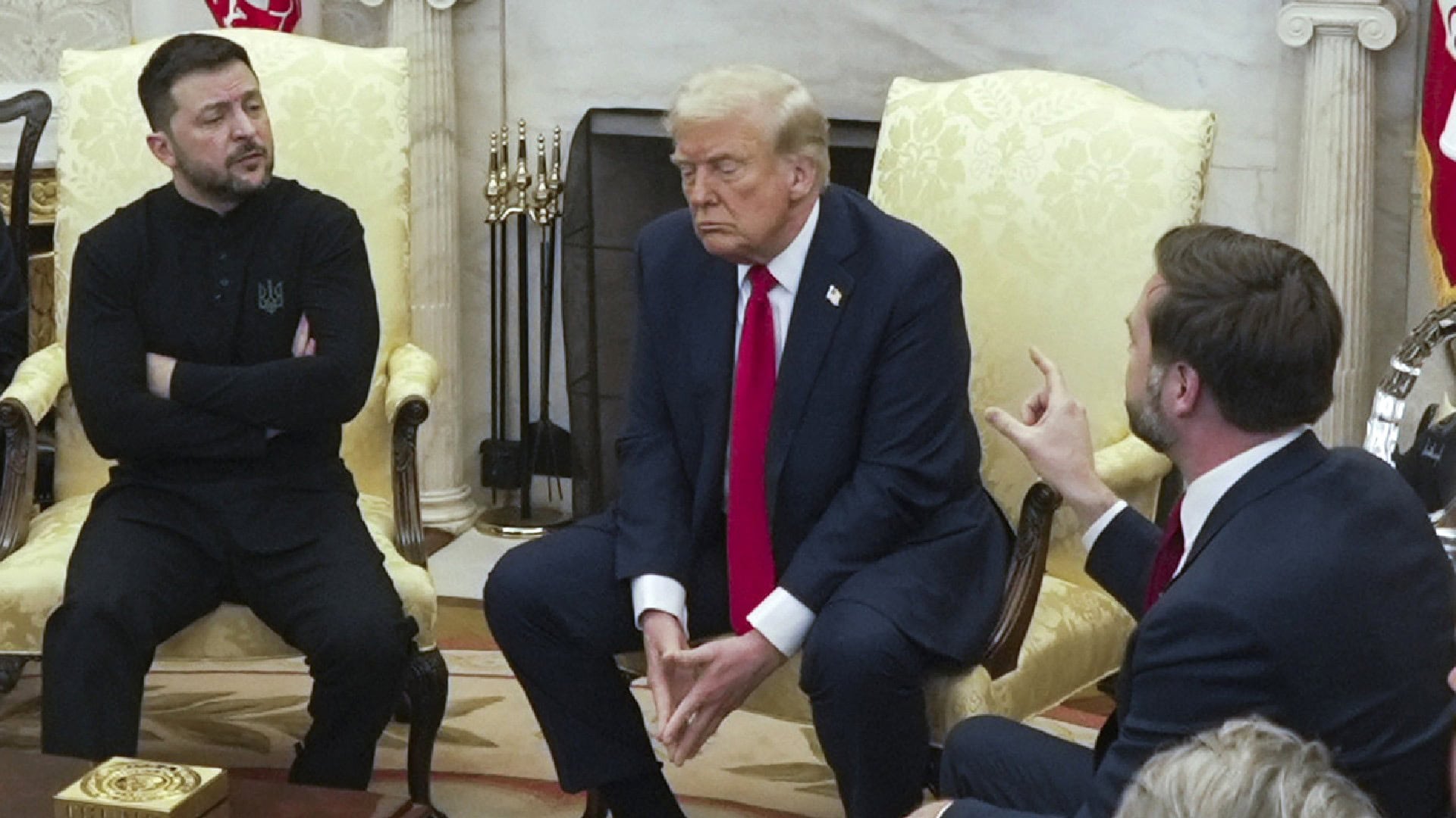 Volodymyr Zelenskyj, Donald Trump, Vance
