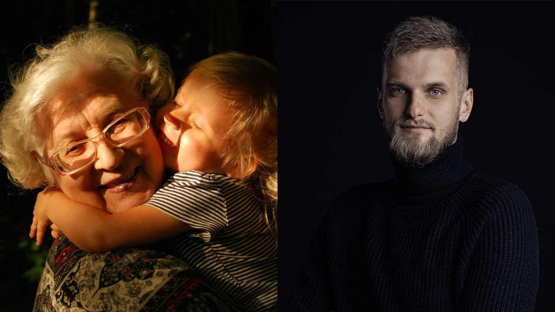 babka s vnučkou, Mihaľo