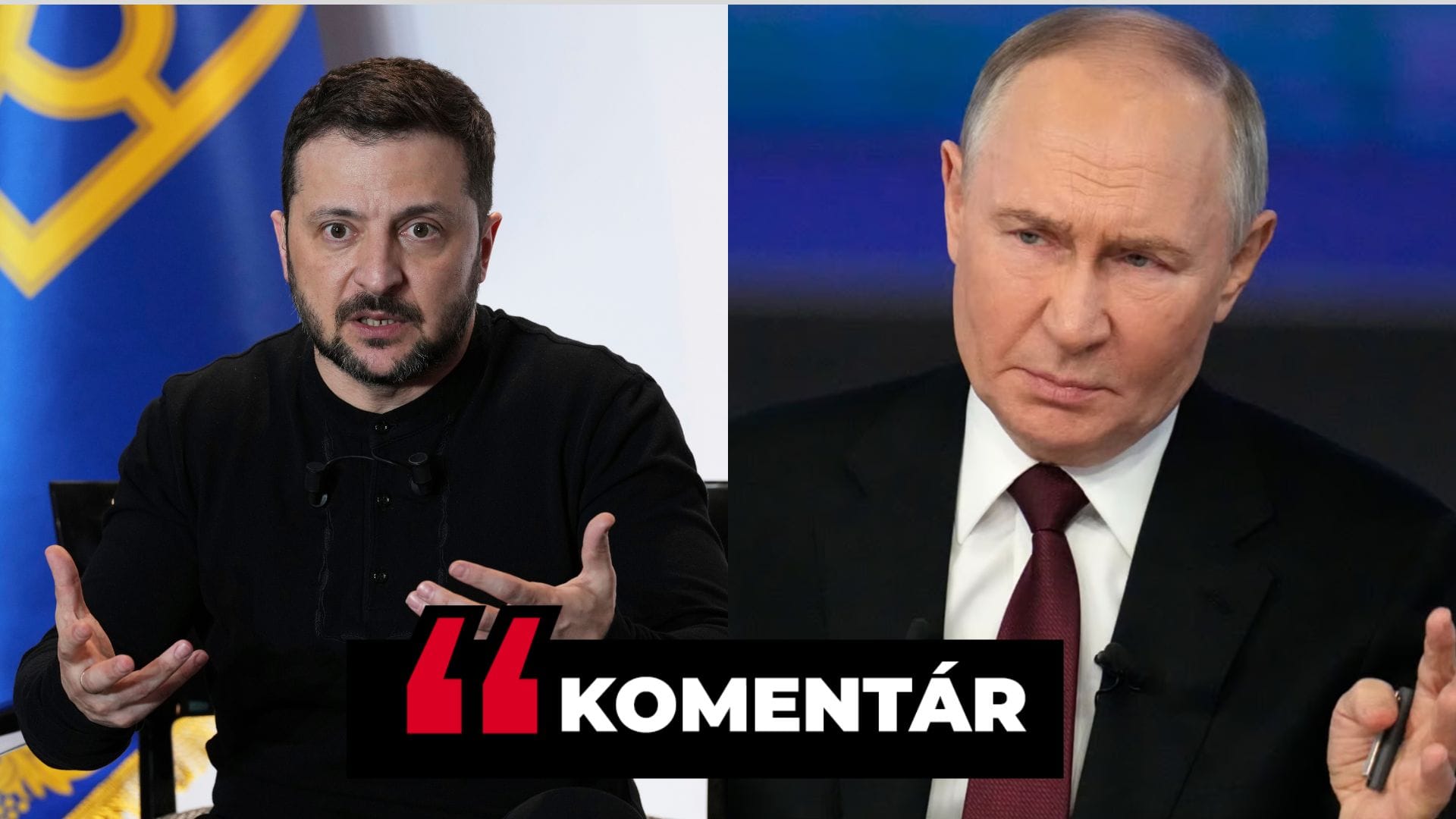 Zelenskyj a Putin