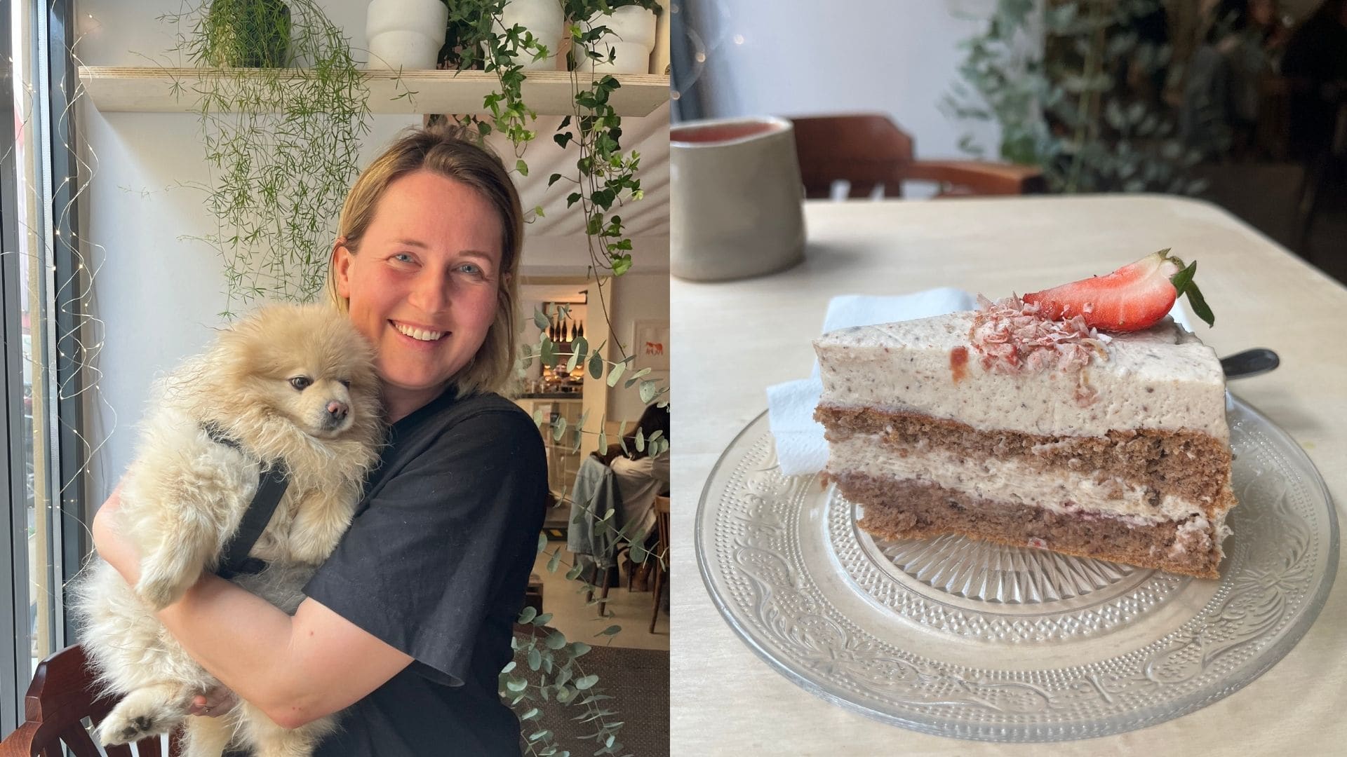 kaviareň múza v šálke