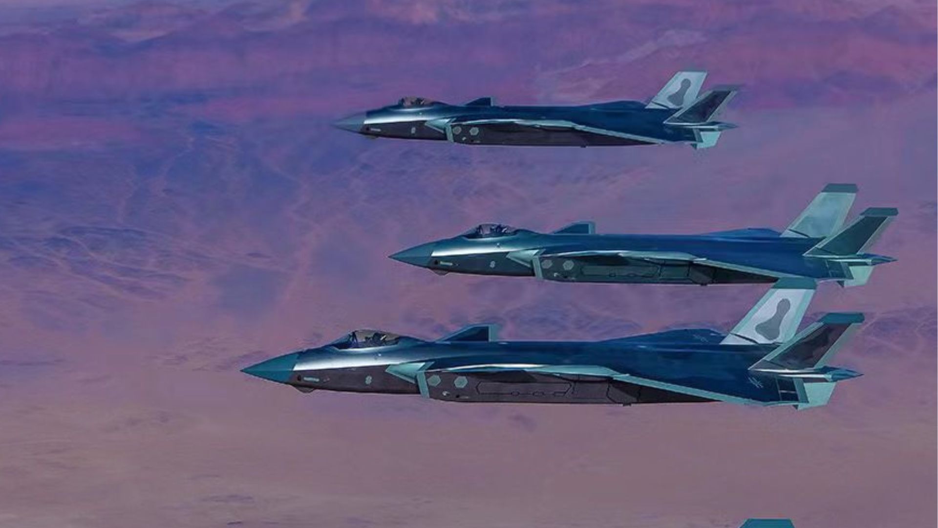 Čínske stealth stíhačky.