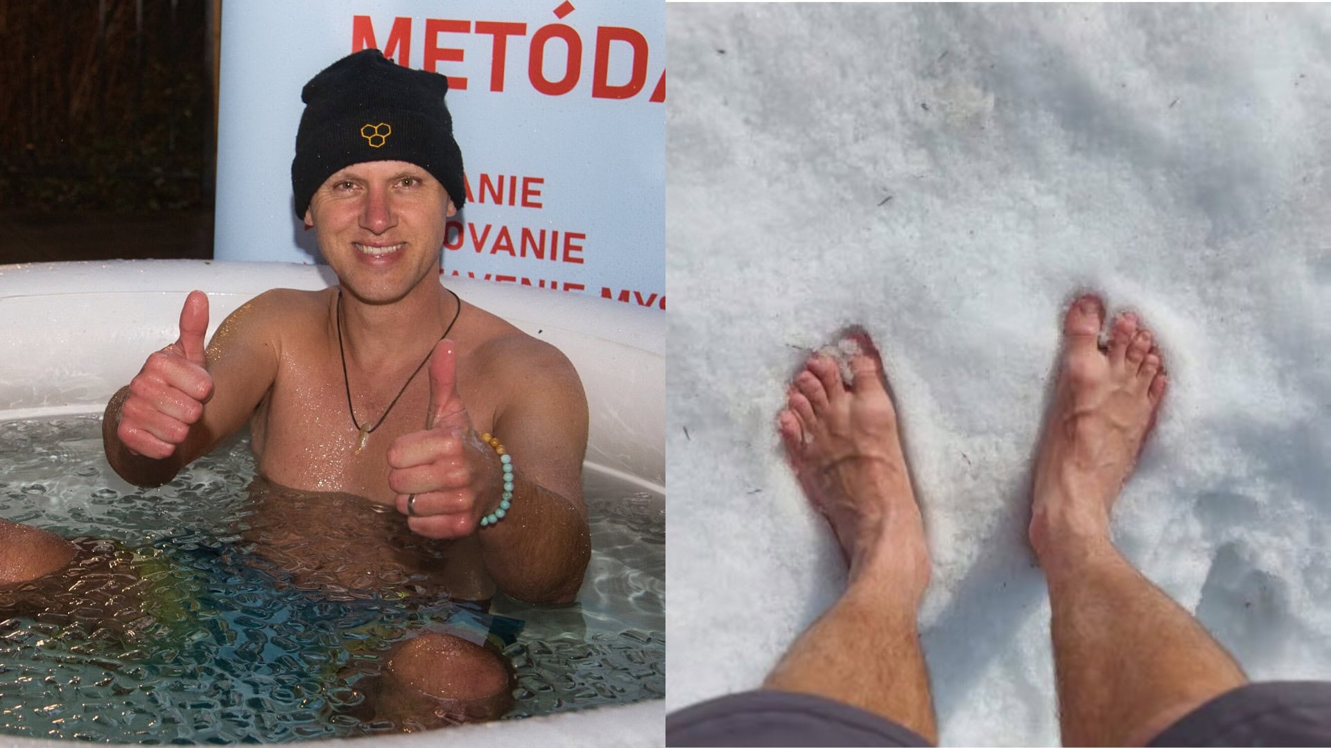 V rámci Wim Hof metódy, pre získanie benefitov, nebola žiadna potreba chodiť v zime do ľadovej vody