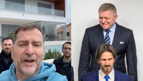 Igor Matovič Robert Fico Robert Kaliňák vila v Chorvátsku