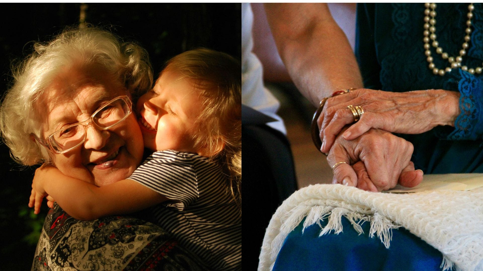 generacia, rodina, stará mama, babka, dieťa, vnučka, staroba