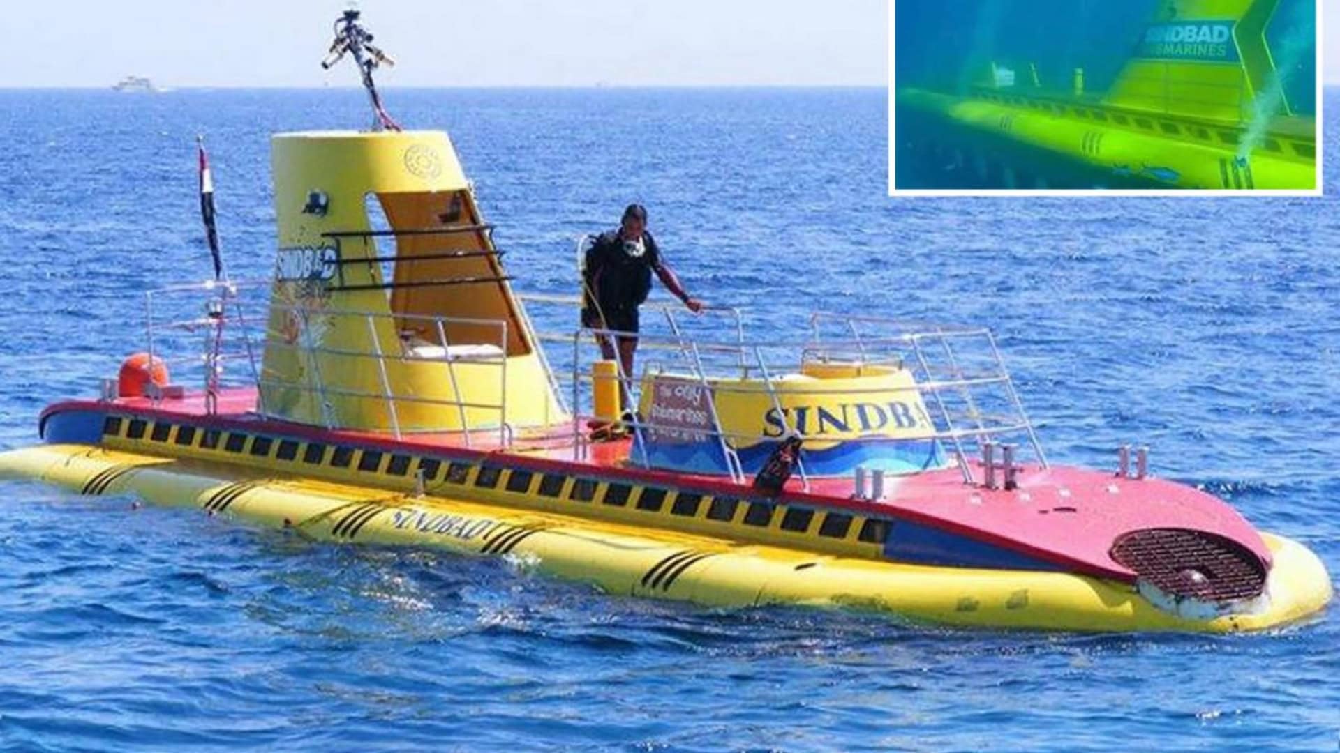 Egypt, ponorka, Sindbad