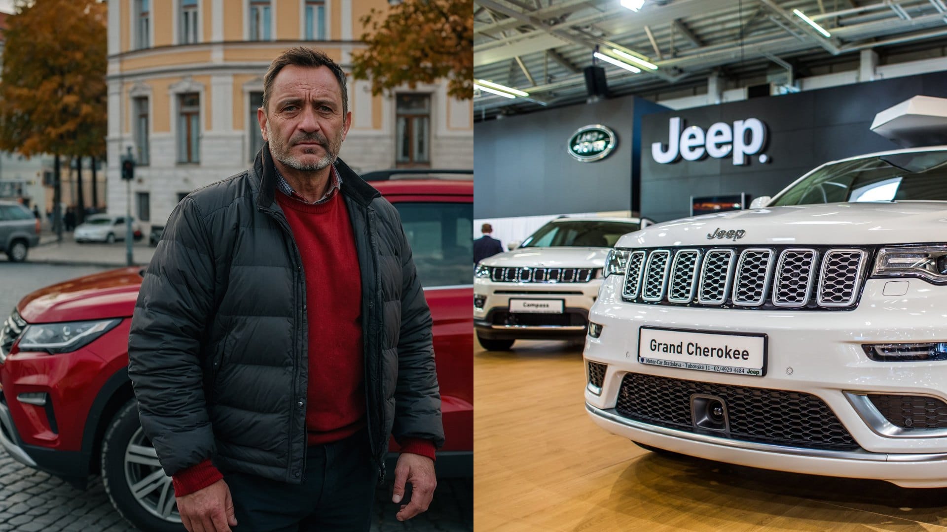 muž, Jeep