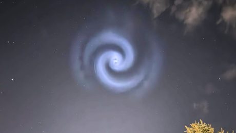 Nezvyčajný úkaz na oblohe