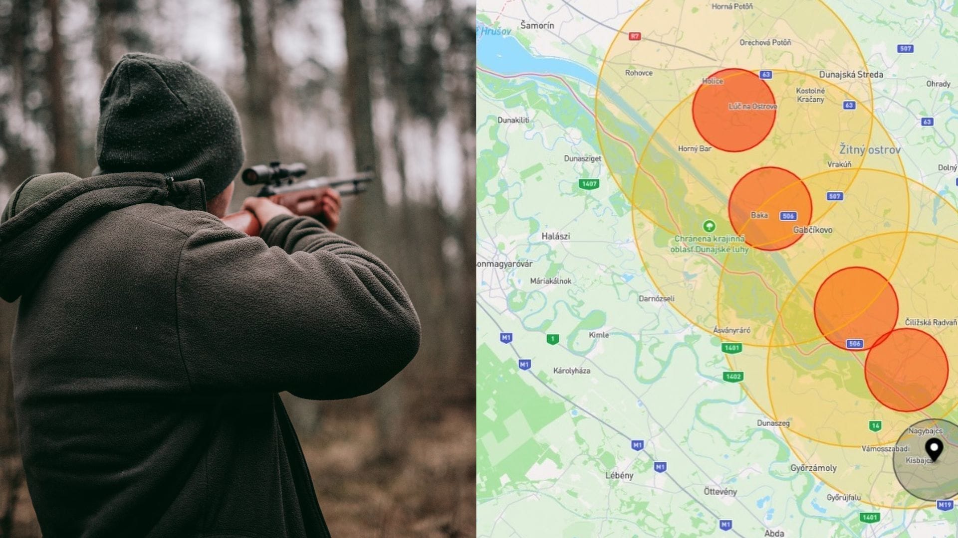 Ilustračné foto, výskyt slintačky a krívačky - mapa