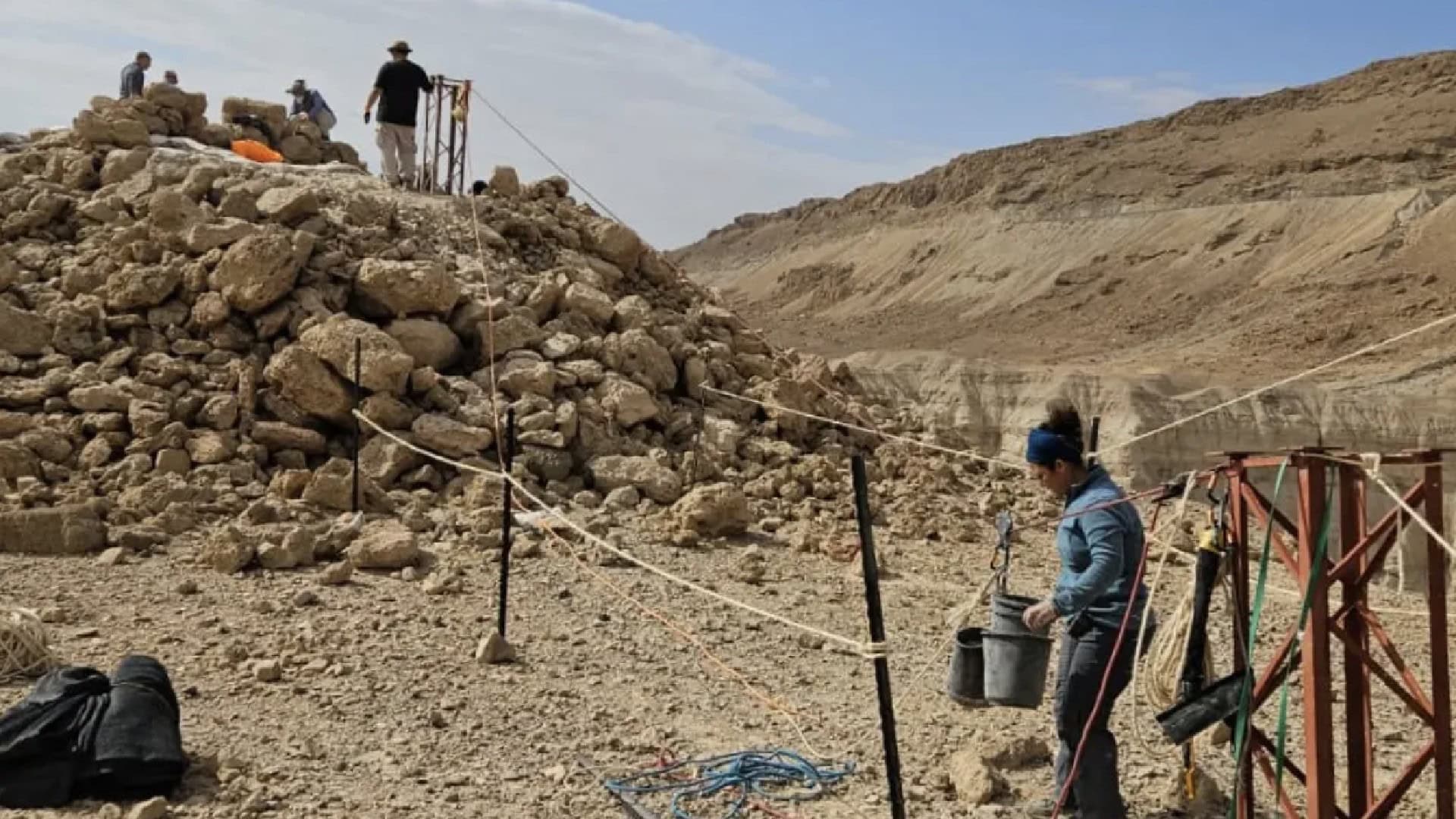 pyramída v v srdci Judskej púšte