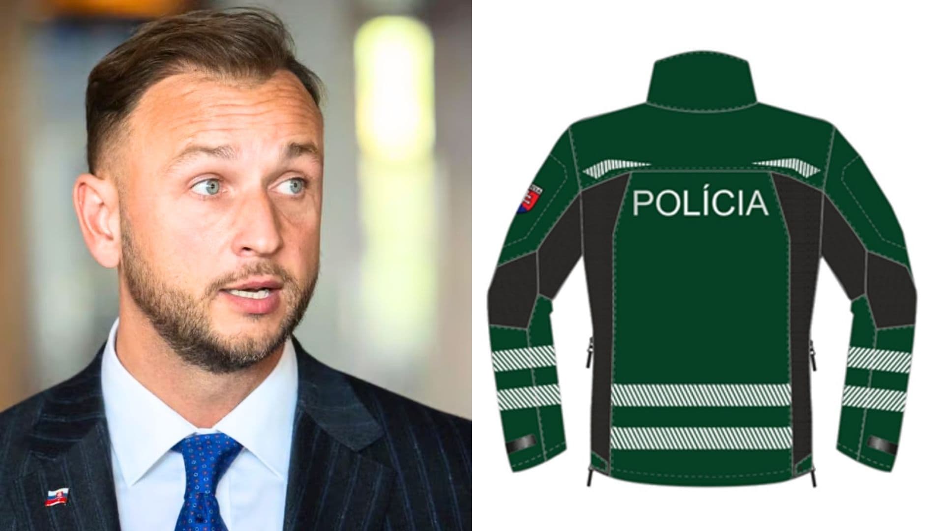 Matúš Šutaj Eštok, policajné oblečenie