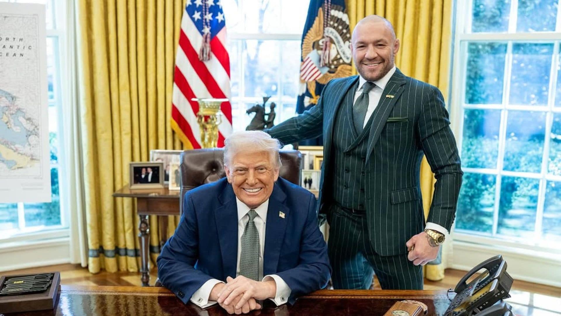 Conor McGregor a Donald Trump