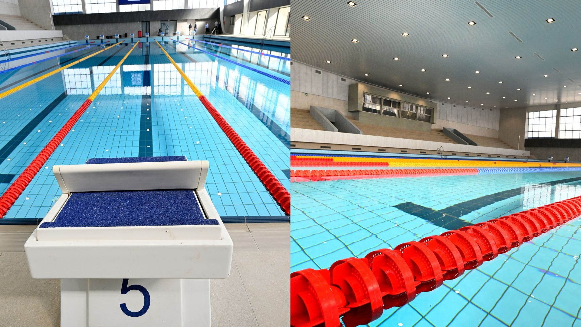 Snímka zo zrekonštruovanej plavárne Pasienky 7. marca 2025 v Bratislave