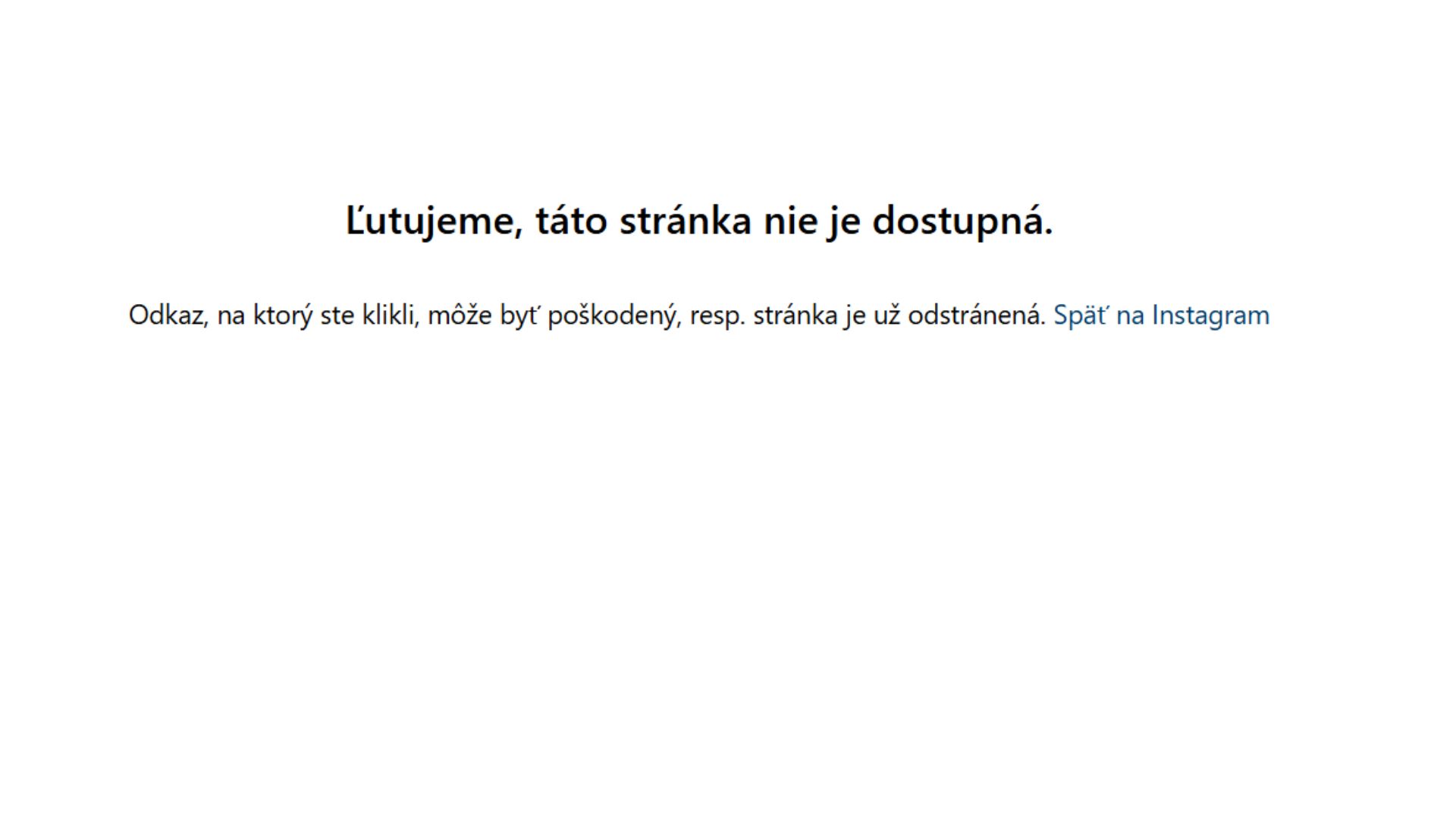 Sociálne siete Ministerstva cestovného ruchu a športu SR nefungujú