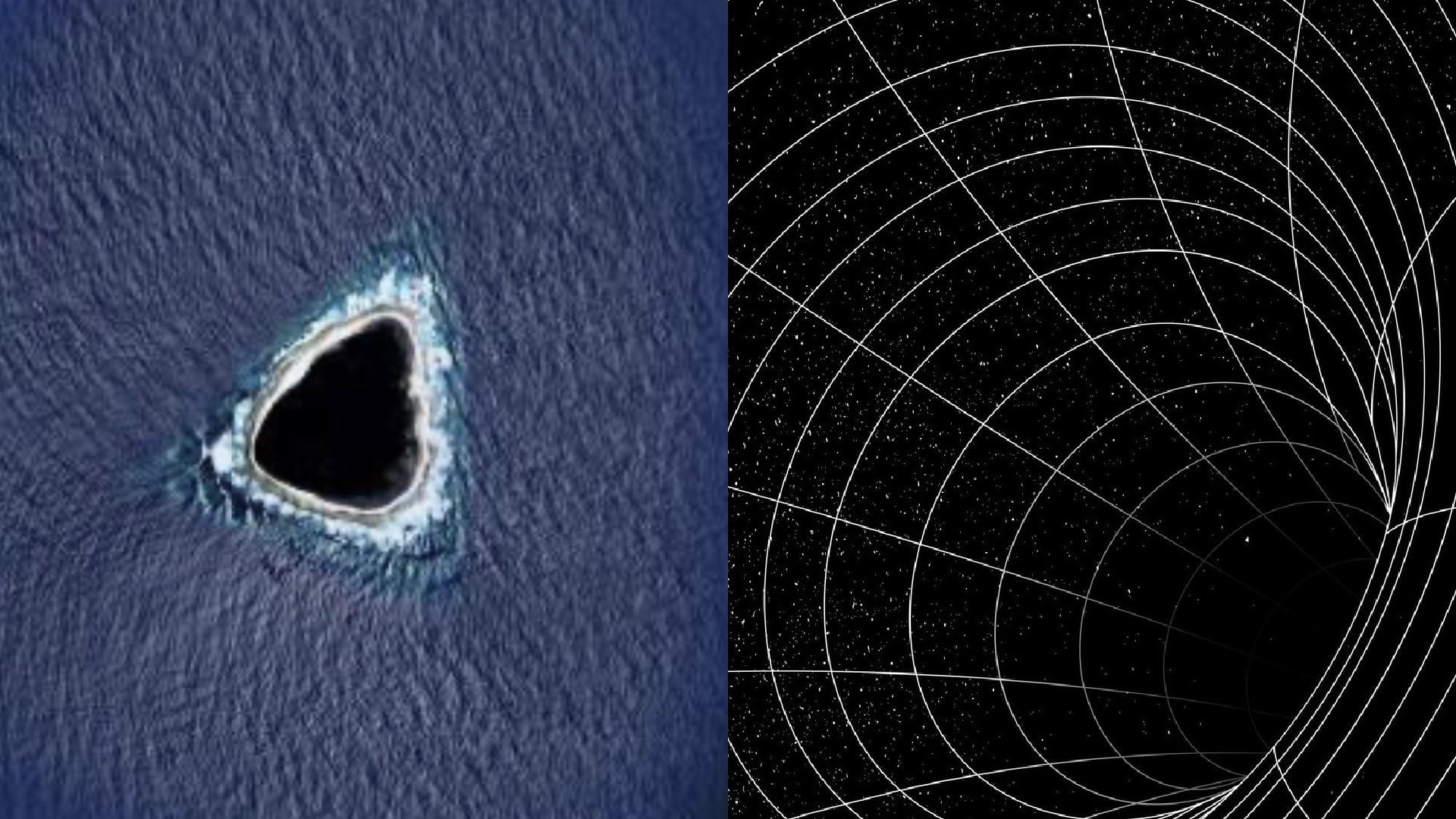 Vostok Island, čierna diera