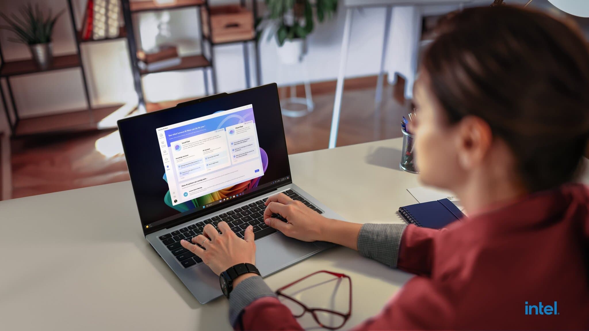 03_ThinkPad_x9_14_Home_Office_using_Lenovo_IQ_Software