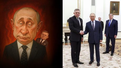 Karikatúra Fica a Putina, Fico a Putin