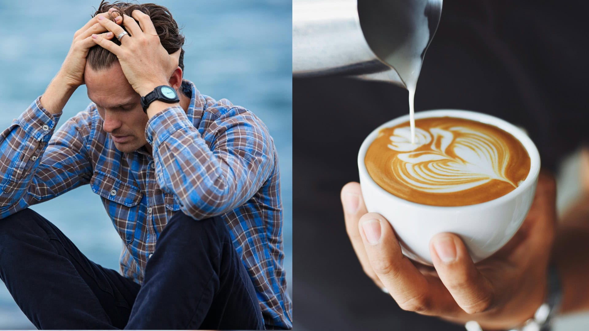 na snimke je kava, depresia