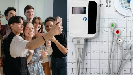 na snimke su mladi, akutna zastava srdca