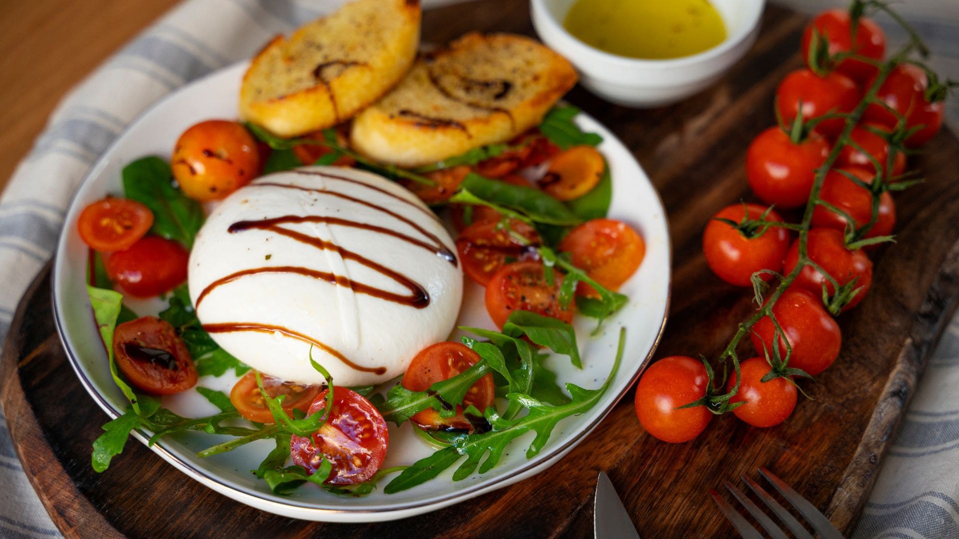 Mozarella s paradajkami