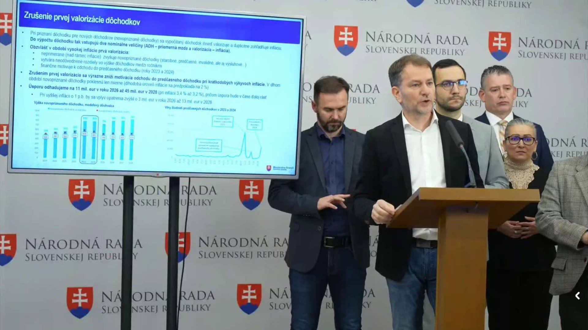 Tlačová konferencia hnutia Slovensko