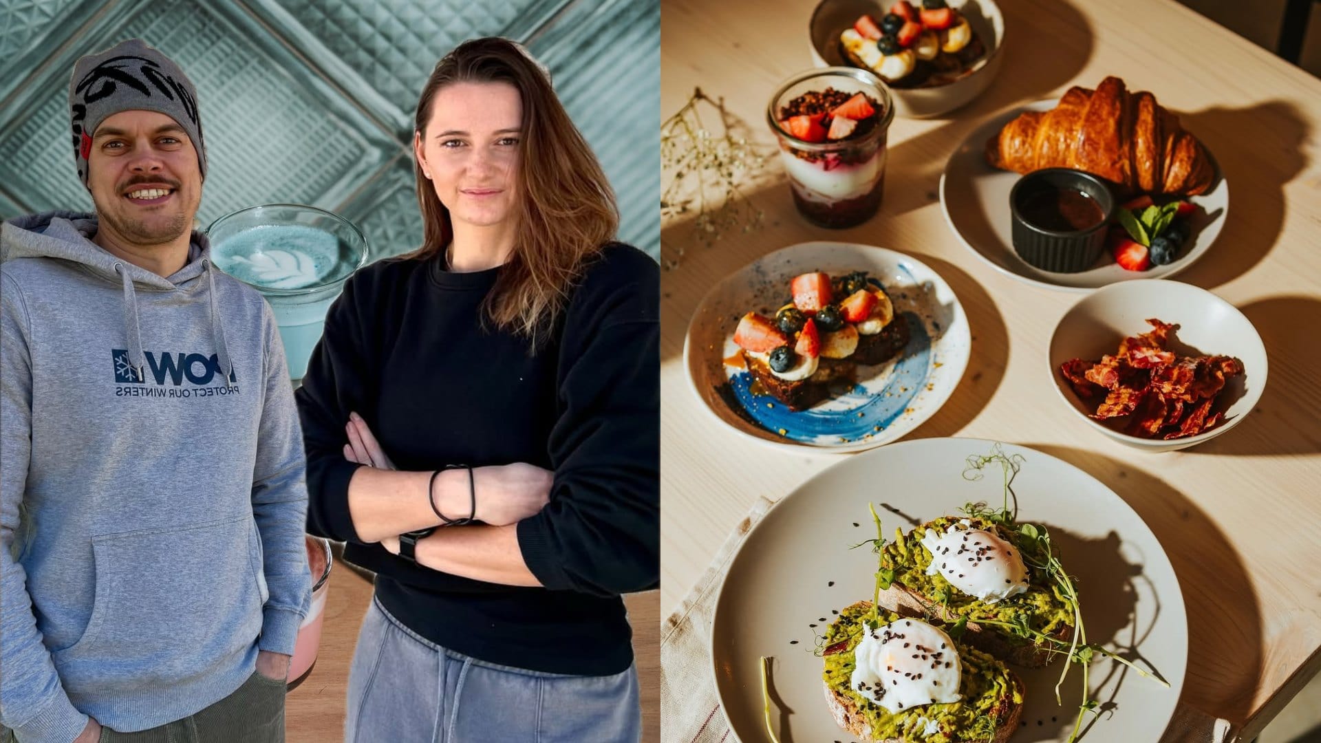 kaviareň a tím La Pier