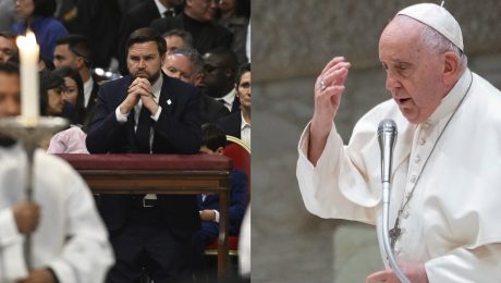 Pápež najprv neprišiel,