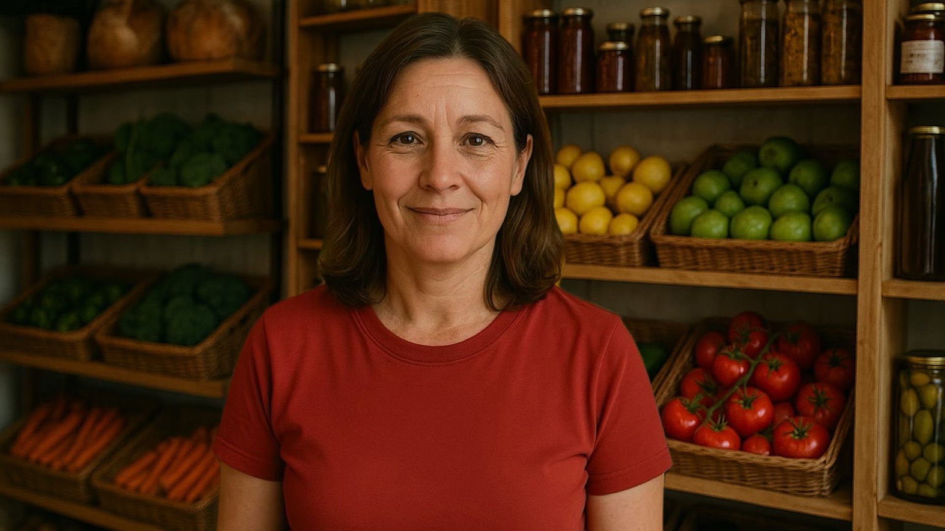 predavačka v potravinách