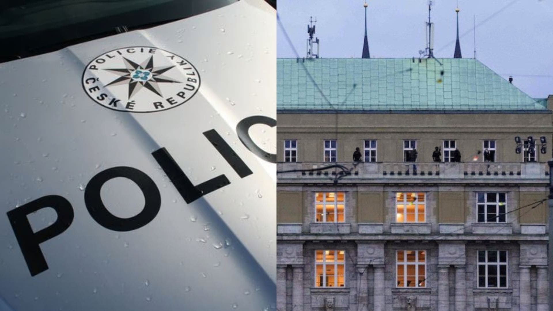Polície a streľba v Prahe