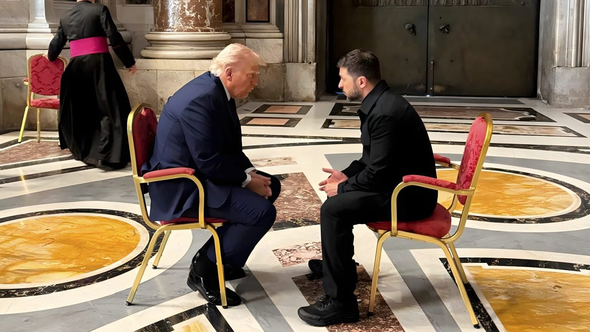 Donald Trump a Volodymyr Zelenskyj