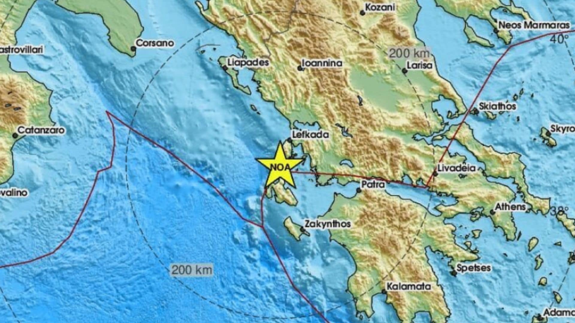 zemetrasenie v grécku