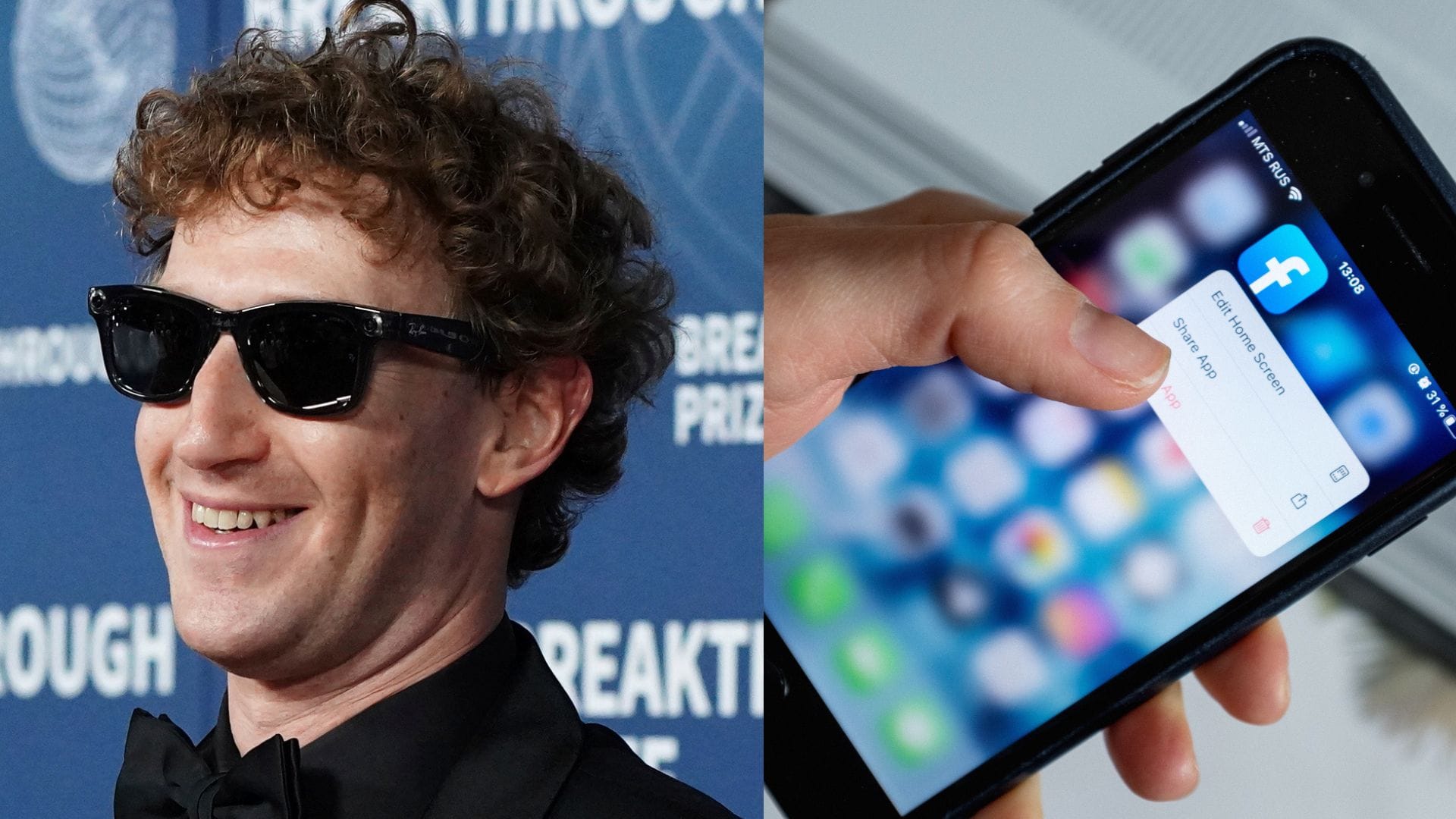 Mark Zuckerberg o Facebooku