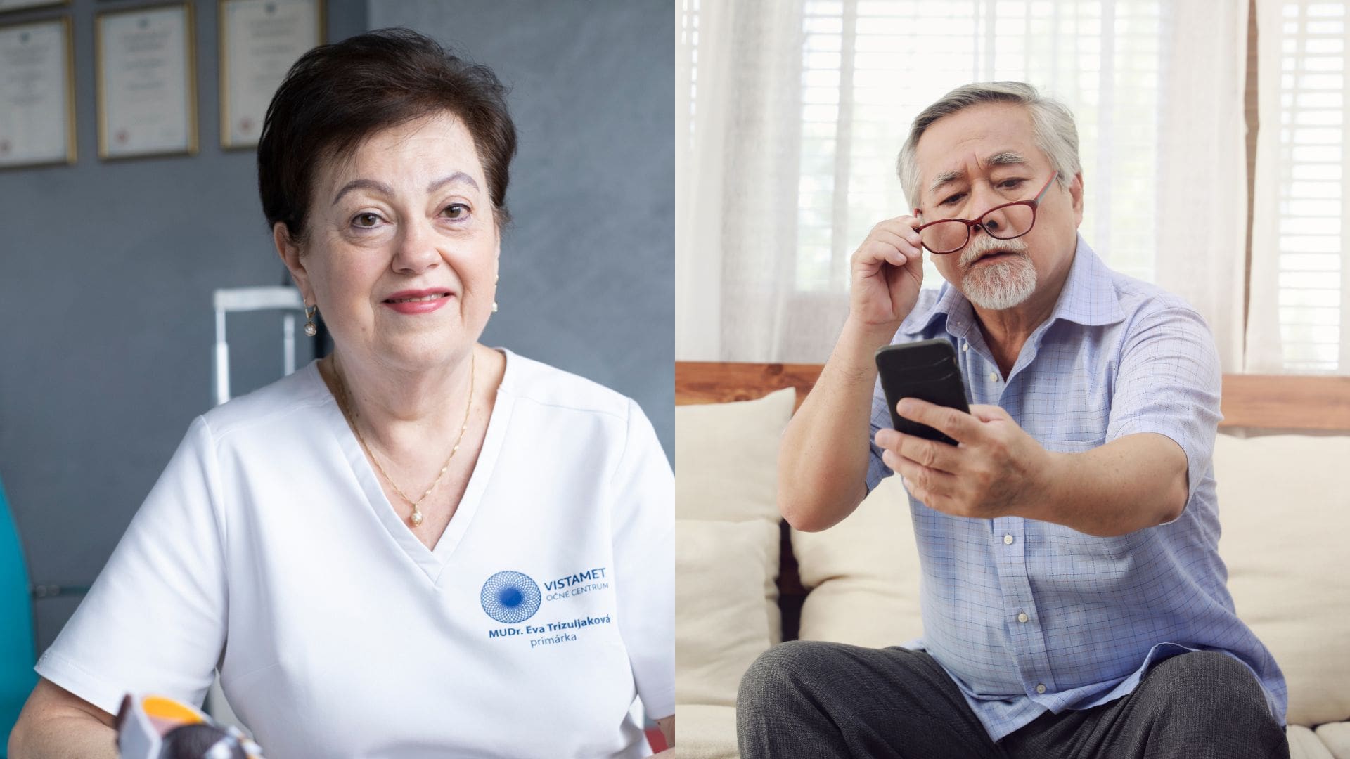 Rady od renomovanej očnej chirurgičky, MUDr. Evy Trizuljakovej.