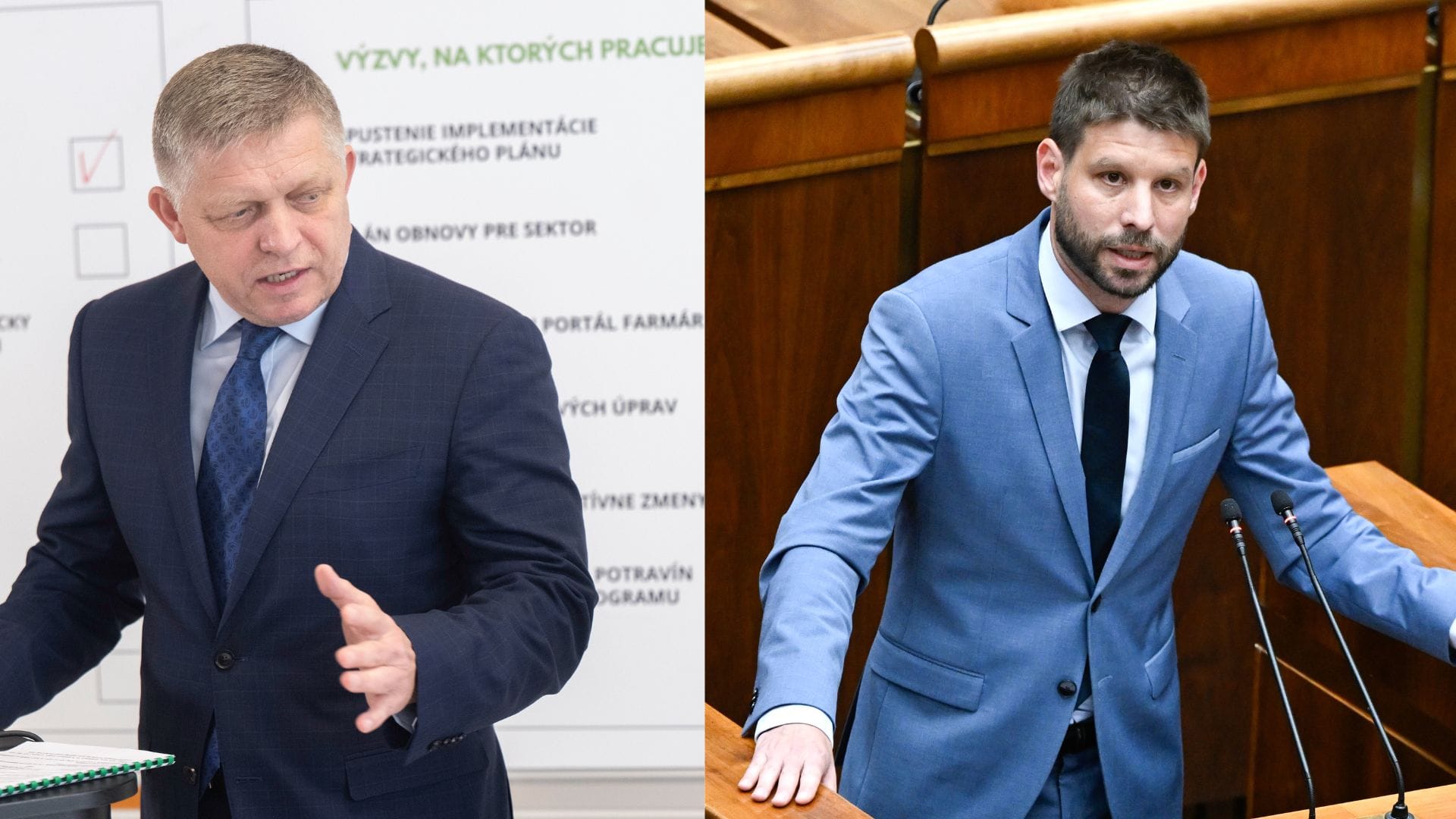 Robert Fico, Michal Šimečka