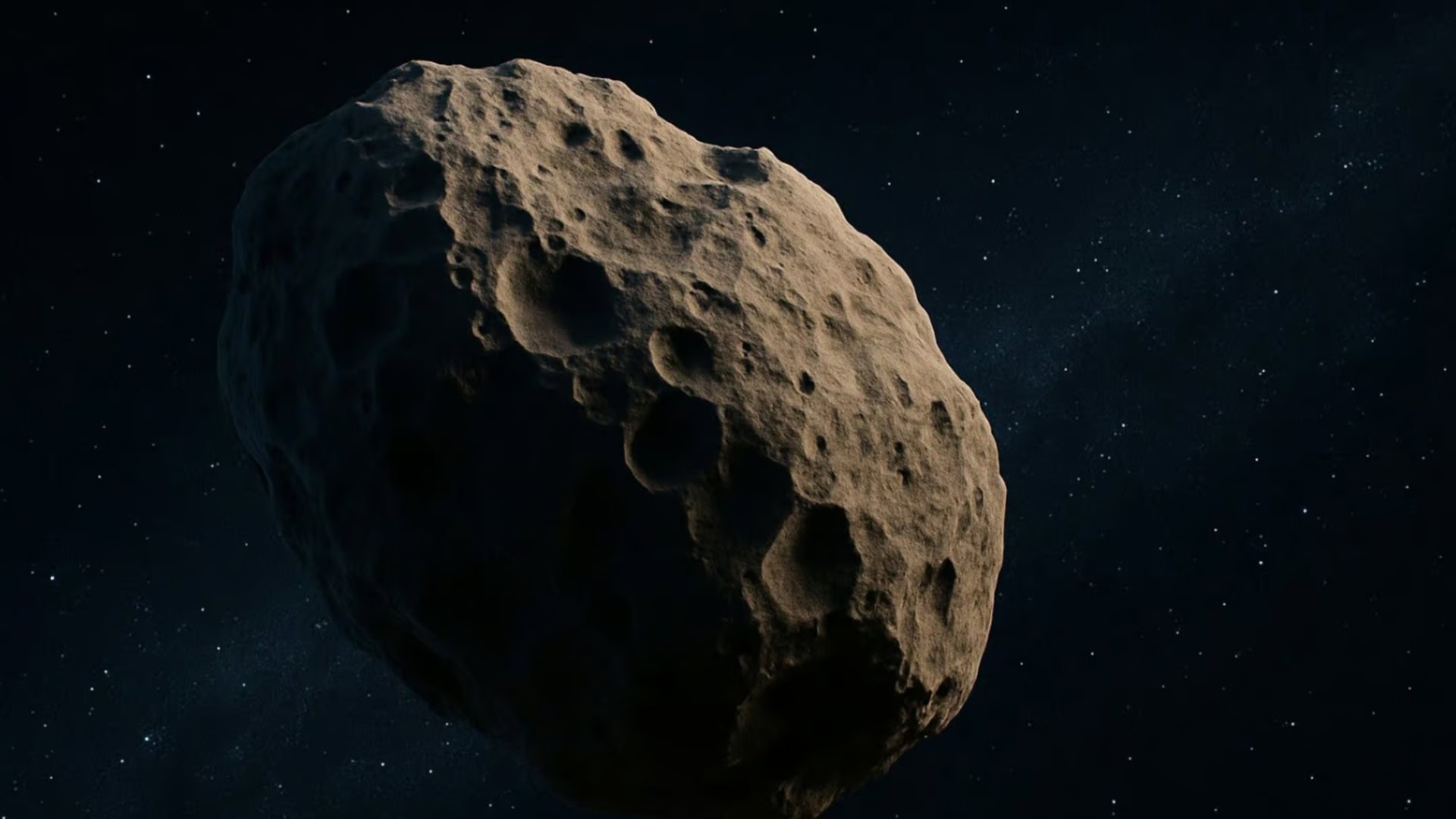asteroid vo vesmire