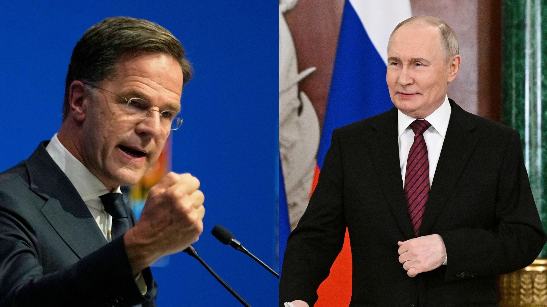 Rutte a Putin