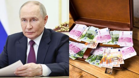 Putin, peniaze, vojna