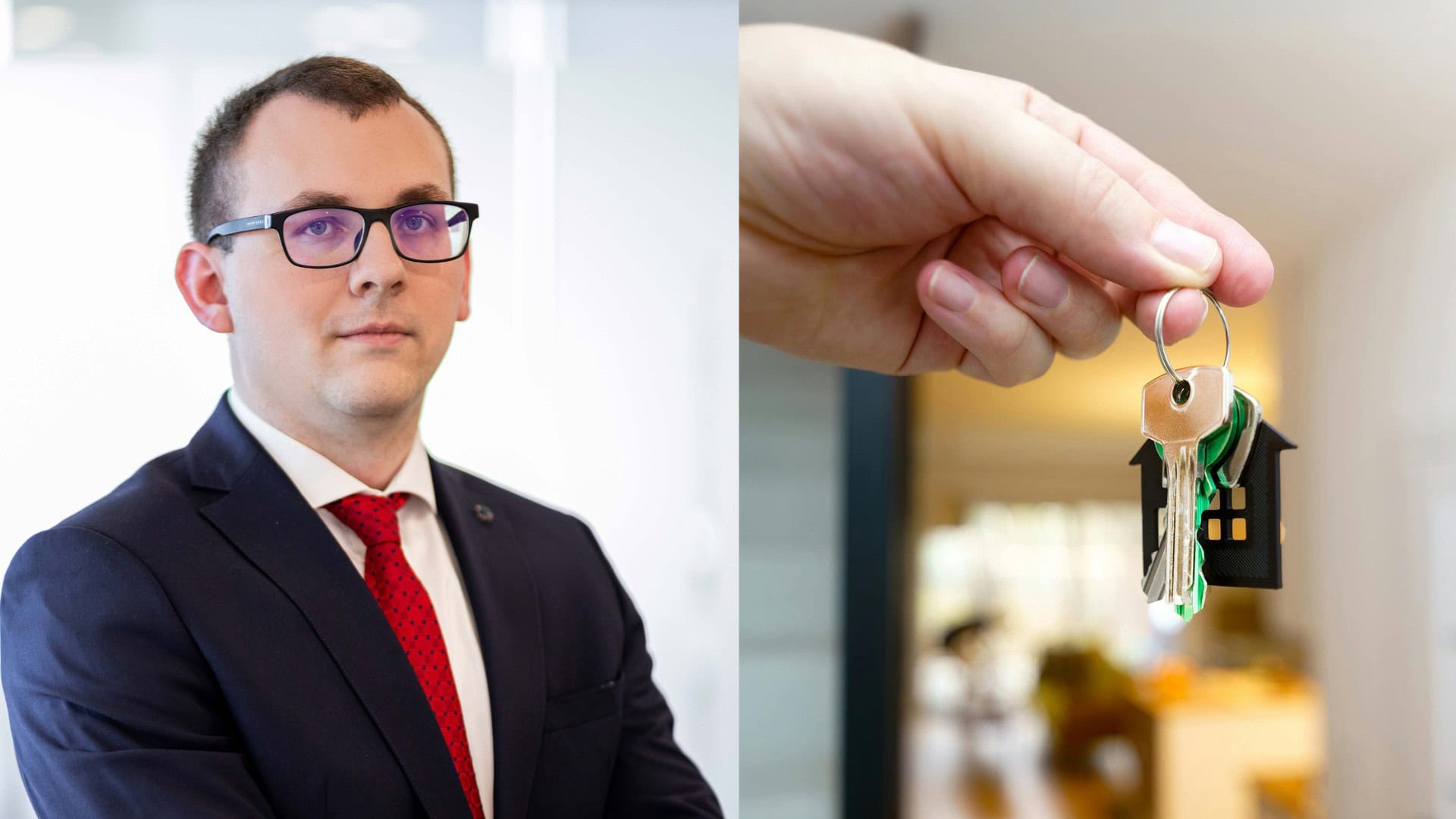 na snimke je peter lovasz, advokat, prenajimanie, prenajom