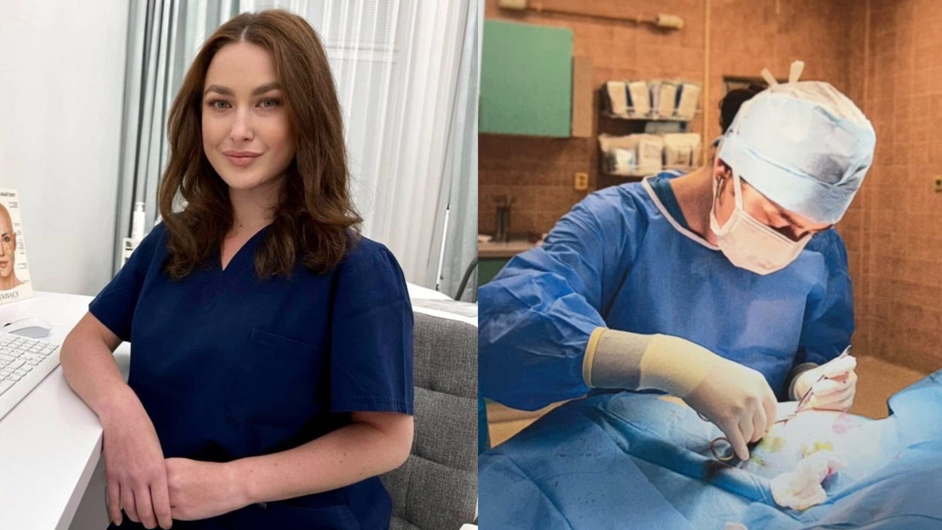 na snimke je doktorka vanesa, plasticka chirurgia